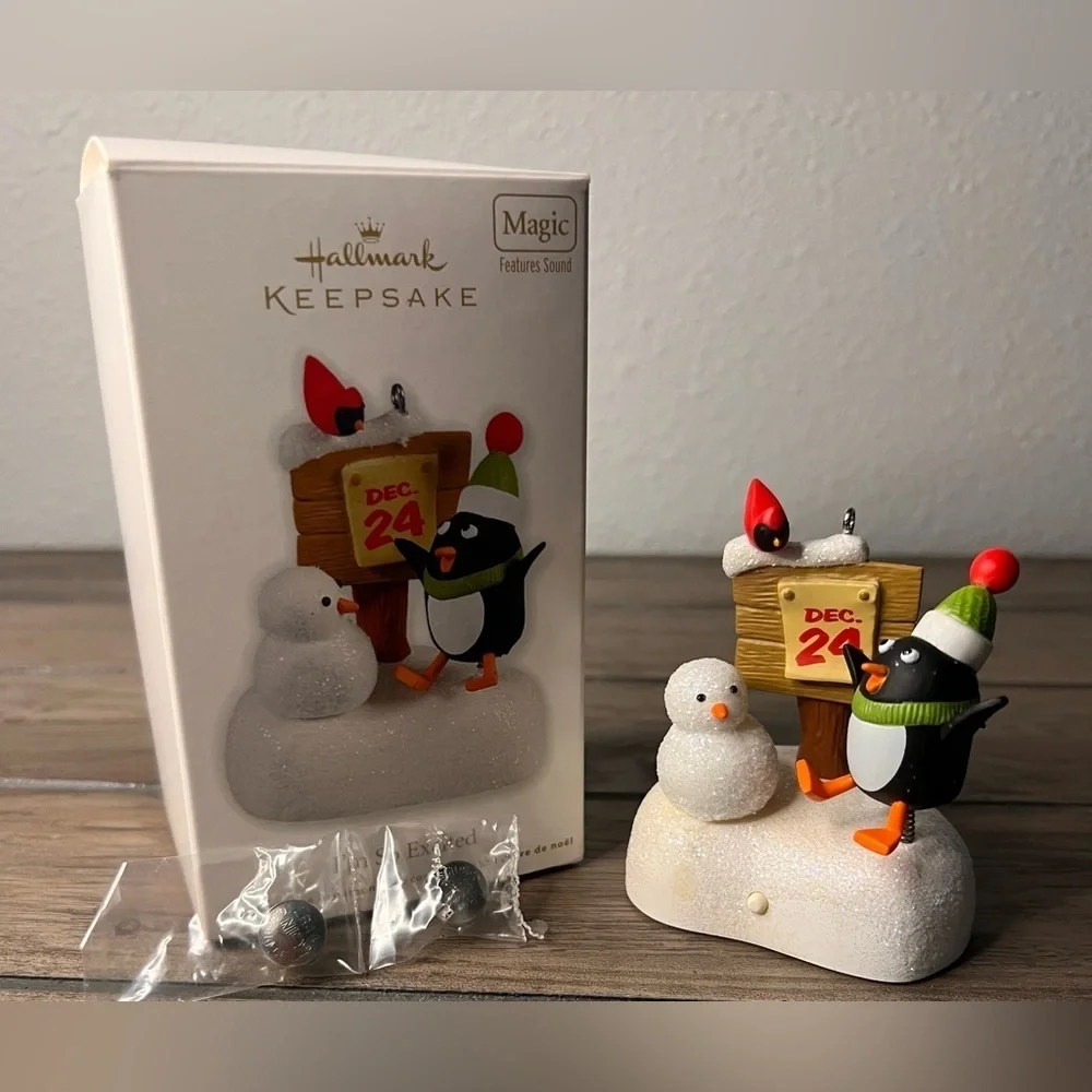 Hallmark 2011 “I’m So Excited” Christmas Ornament from the Magic features sound